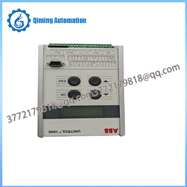 ABB UNITROL 1000 3BHE014557R0003 state-of-the-art, compact automatic voltage regulator (AVR) engineered